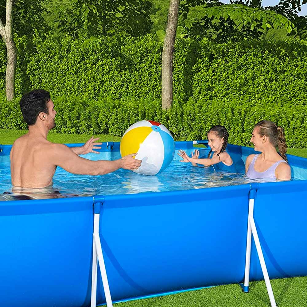 Piscina fuori terra rettangolare bestway 56404, 300x201x66 cm da esterno